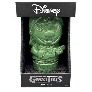 Geeki Tikis Disney Lilo & Stitch Ukulele Lilo Ceramic Mug 21 oz retired piece